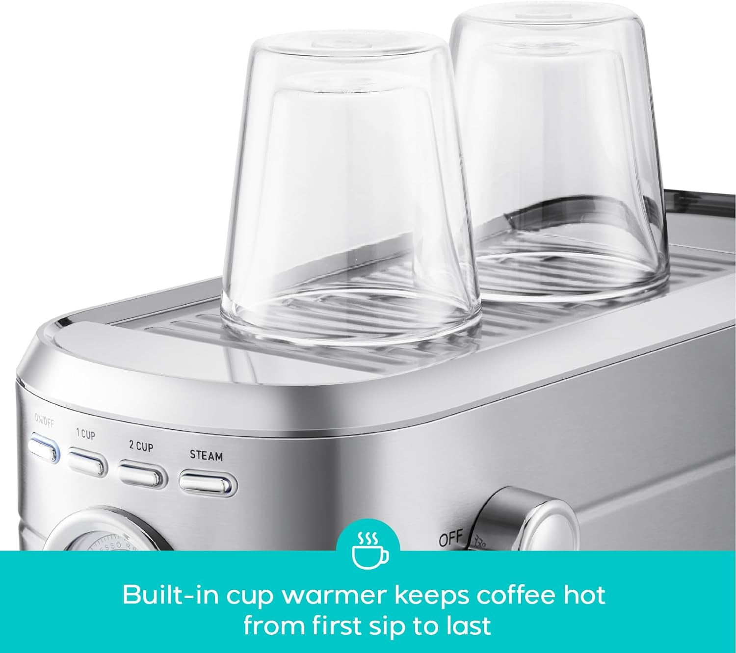 cm5418-compact-espresso-machine-with-milk-frothing-steam-wand-stainless-steel-20-bar-pump-built-in-pressure-gauge-powerful-steam-wand-for-cappuccino-latte-for-home-34oz-water-tank