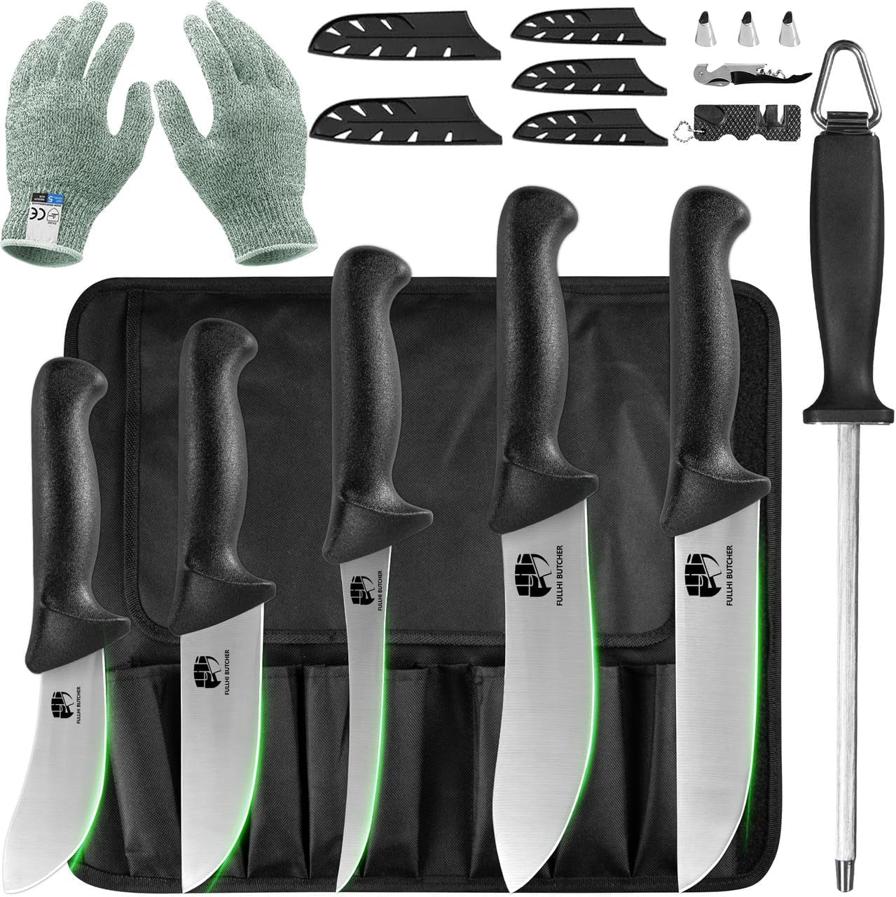 13pcs-chef-butcher-fish-knife-set-high-carbon-steel-hand-forged-boning-bbq-knife-set-with-bag-for-kitchen-camping-bbq-black-11-pcs