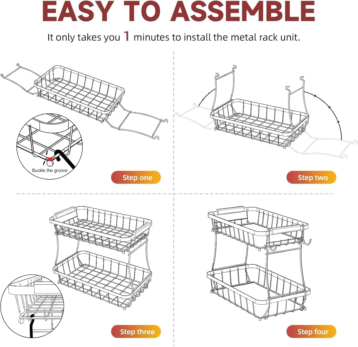 2-tier-fruit-basket-with-banana-hangers-detachable-metal-bowl-wooden-handle-protective-mats-included-versatile-holder-for-bread-snacks-and-veggies-large-2-tier-metal-design