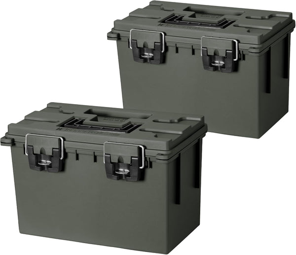XL Ammo Box Made in USA, Stackable Lockable Ammo Storage Box1