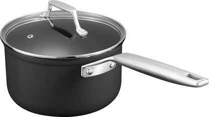 3.5 QT Nonstick Saucepan with Lid, Grey Induction Cooking Pot | Non Toxic, Even Heating, Easy Clean, Dishwasher & Oven Safe, Suitable for Gas & Electric & Induction Stoves, PFOA & PFAS Free1