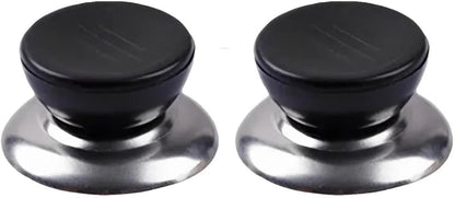 Cookware Knob Cover Glass Bottom Cover 4 Pieces Pressure Cookers Universal Pot Lid Handle(2Pcs)1