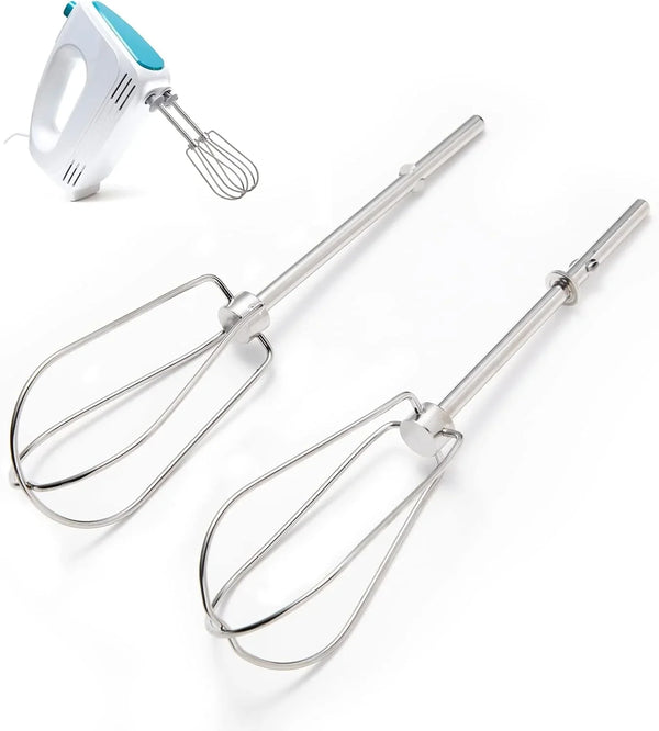 Hand Mixer Beaters Attachments for Kitchenaid W10490648, KHM5APWH7 | Compatible with Kitchenaid Hand Mixer KHM2B AP5644233 PS40828596