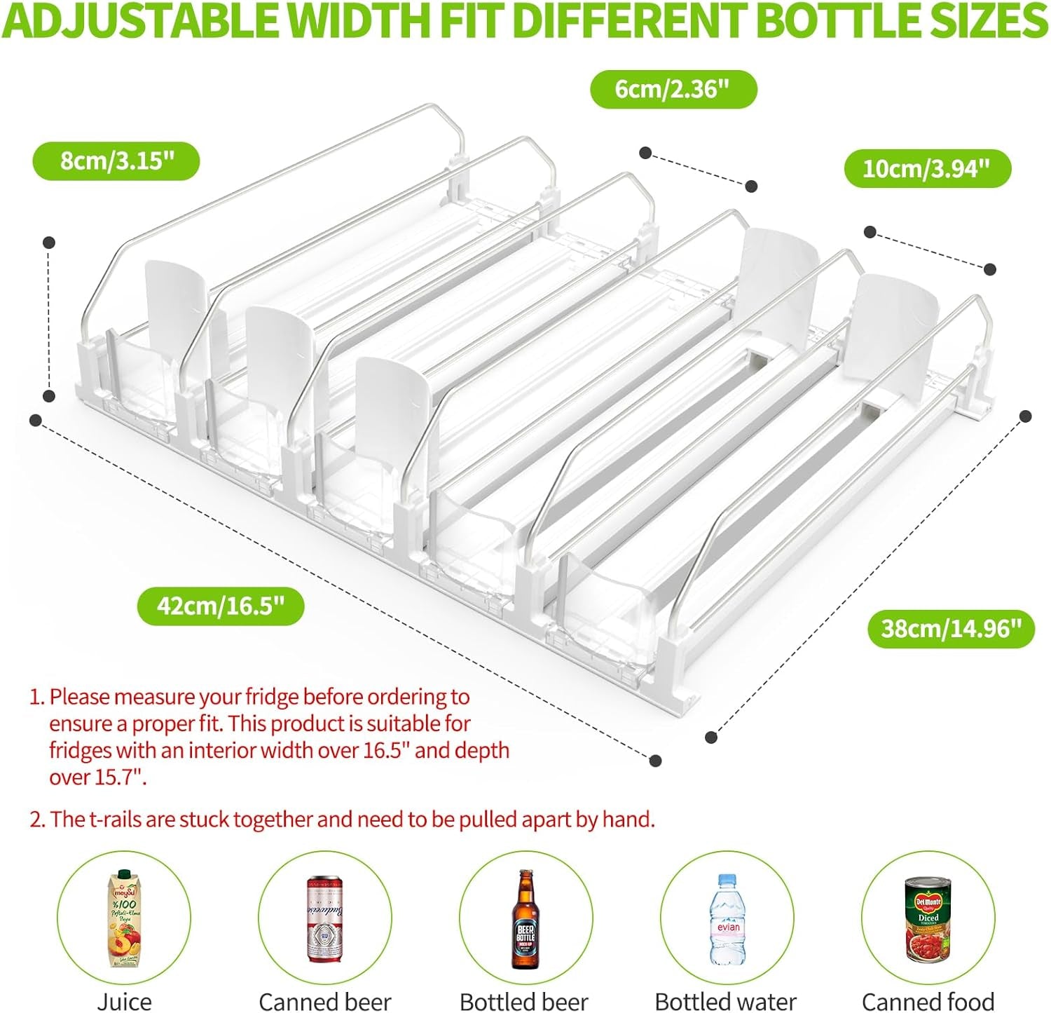 drink-organizer-for-fridge-soda-can-organizer-for-refrigerator-with-automatic-pusher-glide-adjustable-width-drink-dispenser-for-fridge-holds-up-to-25-cans-or-bottles-5-row