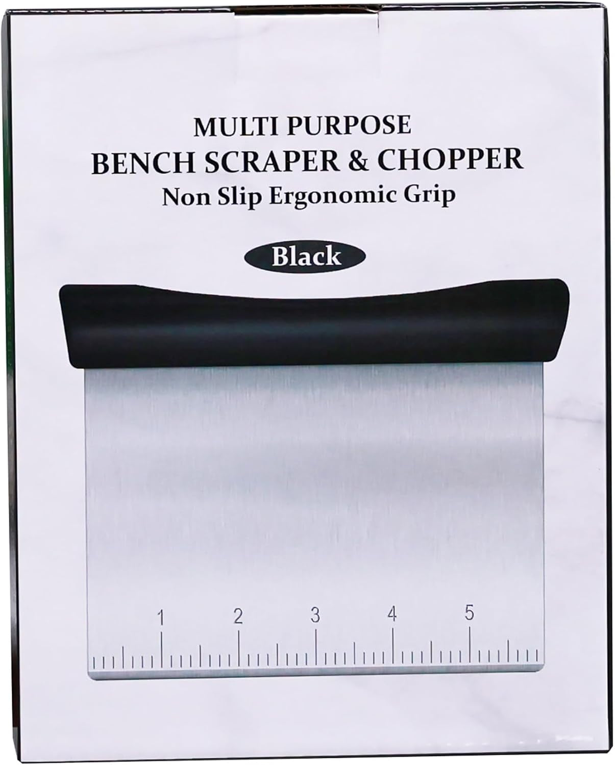 multi-purpose-stainless-steel-bench-scraper-dough-blender-pastry-cutter-dishwasher-safe-measurement-marks-non-slip-comfortable-handle-dough-scraper-food-chopper-for-bread-baking-supplies-black