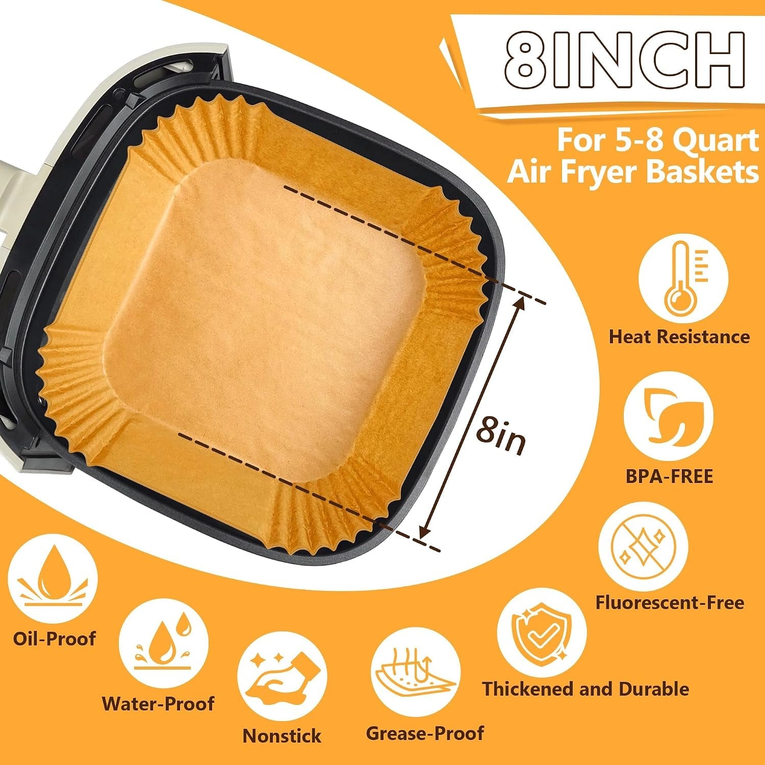 200pcs-air-fryer-liners-disposable-air-fryer-liners-8-7-square-parchment-disposable-paper-liner-for-air-fryer-parchment-paper-baking-roasting-and-microwave
