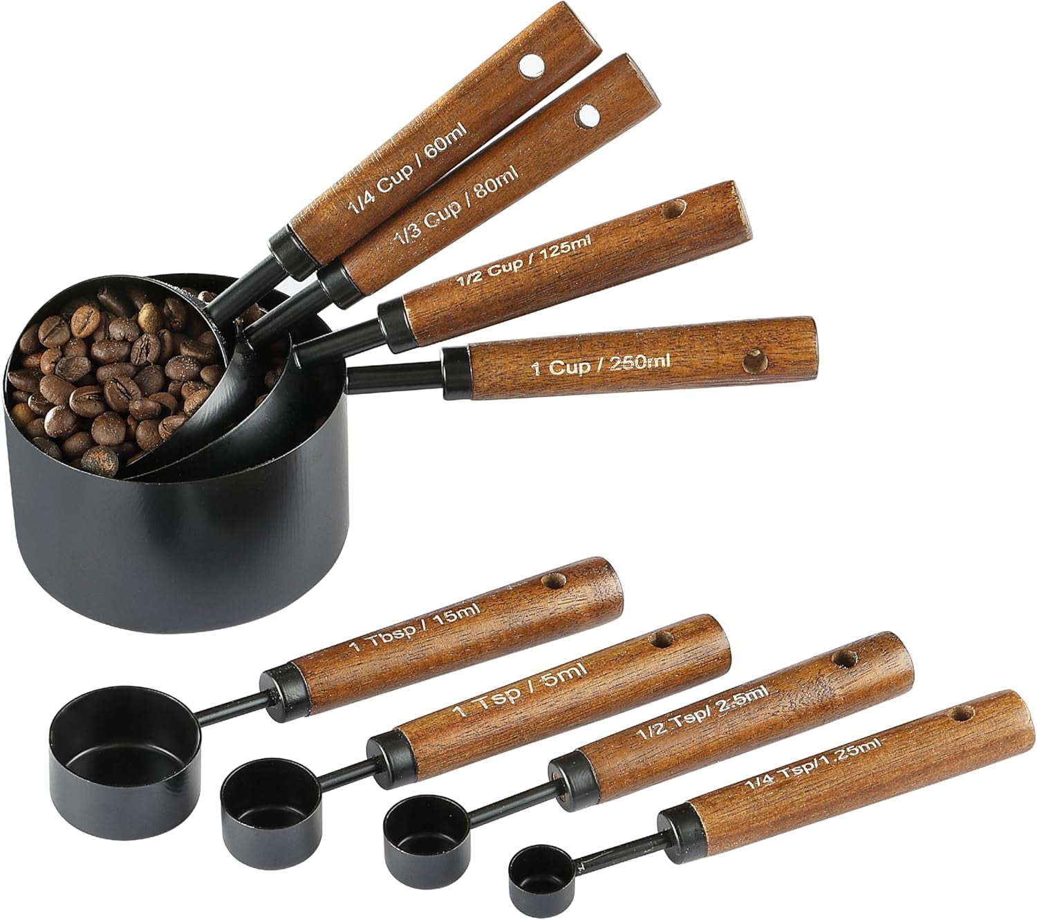8pcs-measuring-cups-and-spoons-set-dv-stainless-steel-measuring-cups-with-ergonomic-wooden-handle-for-cooking-baking