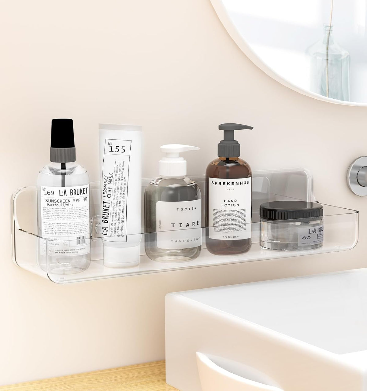 shower-shelves-adhesive-clear-acrylic-bathroom-caddy-organizer