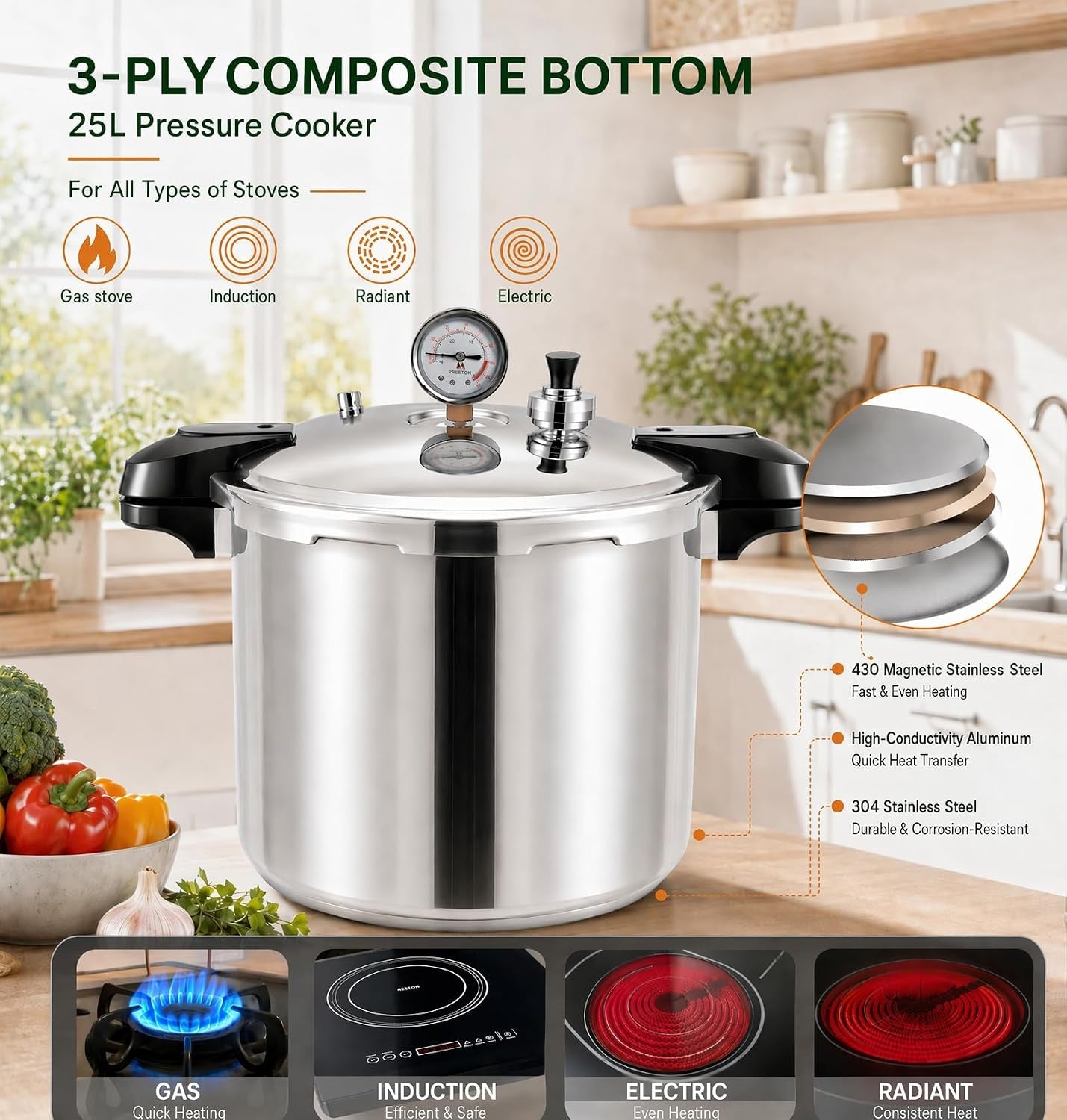 2-in-1-25-quarts-pressure-canner-and-canning-pressure-cooker-all-stainless-steel-with-gauge-15-9psi-practical-6pc-canning-supplies-starter-set-induction-cooktops-pressure-canner-for-canning
