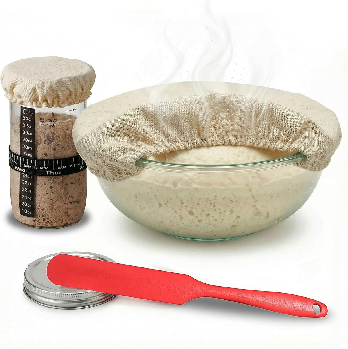 6-5-quart-large-glass-mixing-bowl-with-lid-thickened-clear-large-salad-bowls-glass-big-mixing-bowls-for-kitchen-with-sourdough-starter-jar