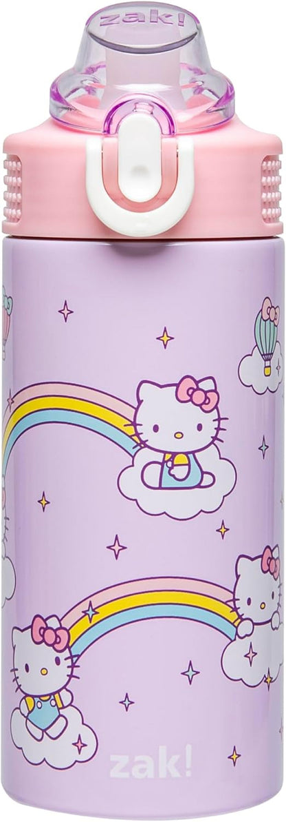 Sanrio Hello Kitty Sage 14Oz Leak-Proof Straw Kids Water Bottle1