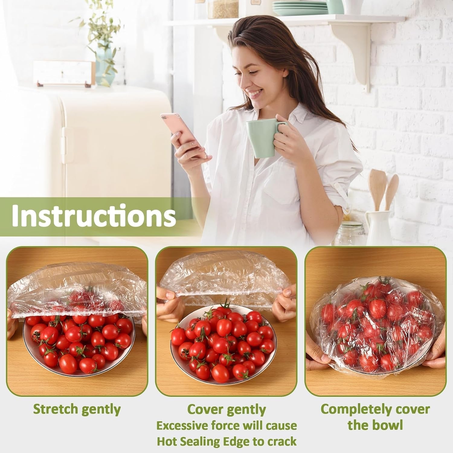 200-bowl-covers-for-bread-proofing-medium-plastic-wrap-for-food-stretch-elastic-food-cover-for-outside-reusable-shower-caps-for-sourdough-bread-starter-basket-baking-essential-supplies