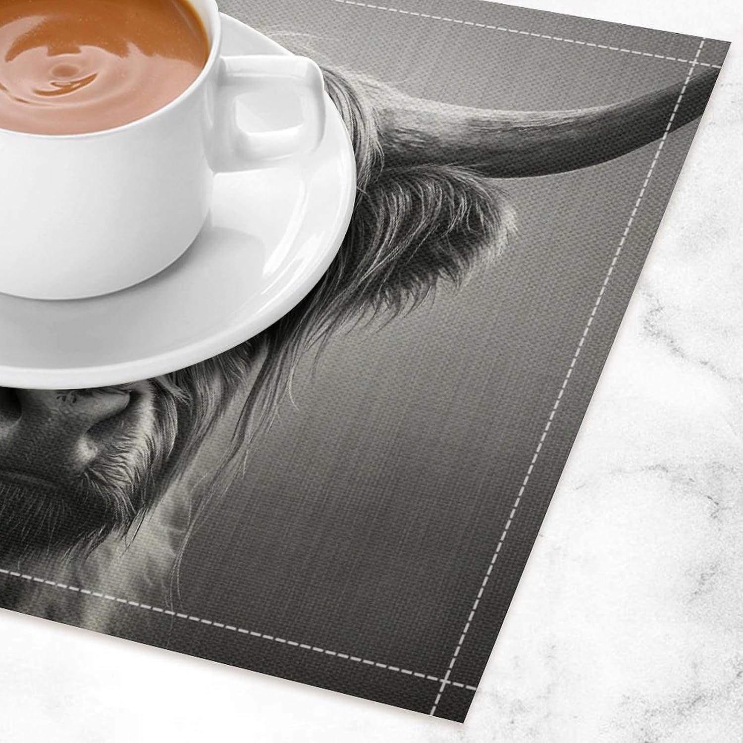 highland-cattle-placemats-set-of-4-farm-rustic-black-white-animals-western-rustic-art-printed-dining-table-mats-for-party-restaurant-home-kitchen-holiday-decor-18x12-inch