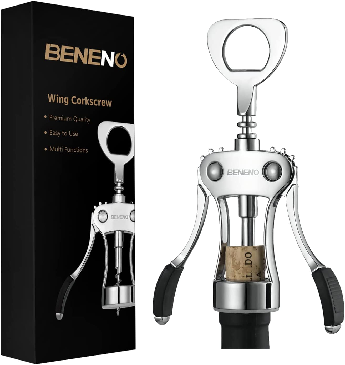 wine-opener-premium-wing-corkscrew-wine-bottle-opener-silver-durable-solid-zinc-alloy-body-precise-sharp-edged-screw-ergonomic-non-slip-grip-wing-handle-multifunctional-bottle-openers