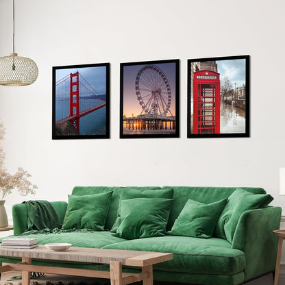 11X14 Picture Frame Wall Hanging Photo Frame, Black, 5 Pack5