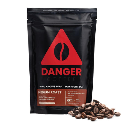 Whole Bean by Dave Asprey | Mold Free, Medium Roast | 10.9 Oz | Remineralized with Humic and Fulvic Minerals, Mold Free & Lab Tested, Whole Bean Coffee, 10.9 Ounce1