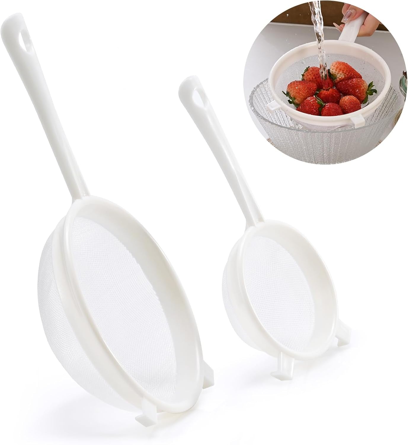 kefir-strainer-set-2-size-plastic-non-metal-sieve-with-fine-mesh-6-3-3-9-diameter-double-size-for-kefir-grains-milk-kefir-water-kefir-kombucha-durable-food-grade-easy-clean