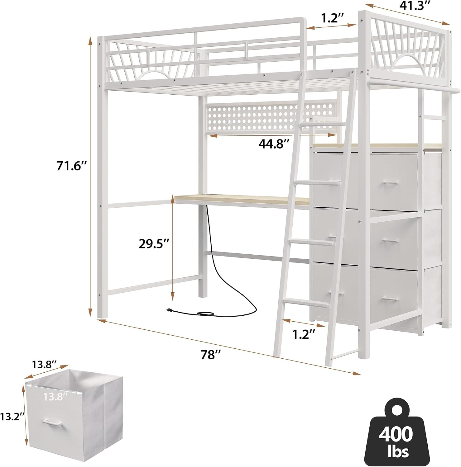 twin-loft-bed-with-desk-and-6-storage-drawers-metal-twin-size-loft-beds-with-charging-station-led-lights-bed-frame-with-hanging-rod-safety-ladder-guardrail-bedside-caddy-for-kids-teens