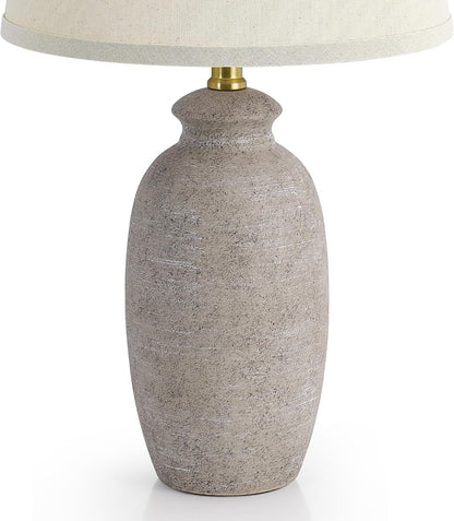 22.75" Ceramic Table Lamps Set of 2, Nightstand Lamps3