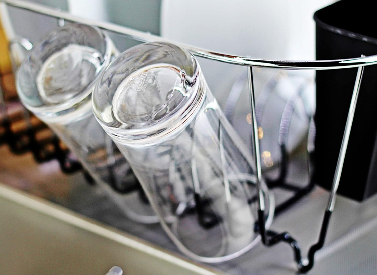 deluxe-chrome-plated-steel-small-dish-drainers-black
