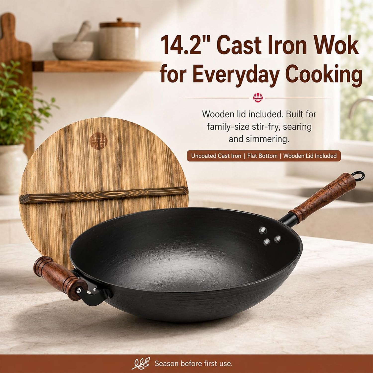 14-2-inch-cast-iron-wok-with-wooden-lid-handle-flat-bottom-stir-fry-wok-pan-turtle-pattern-textured-uncoated-large-wok-skillet-for-induction-gas-electric-seasoning-required-uncoated-cast-iron-wok-with-wood-lid-for-induction-gas-and-electric-stoves-season-before-use
