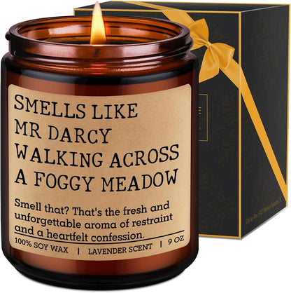 Mr Darcy Candle, Pride and Prejudice Gifts, Jane Austen Gifts1