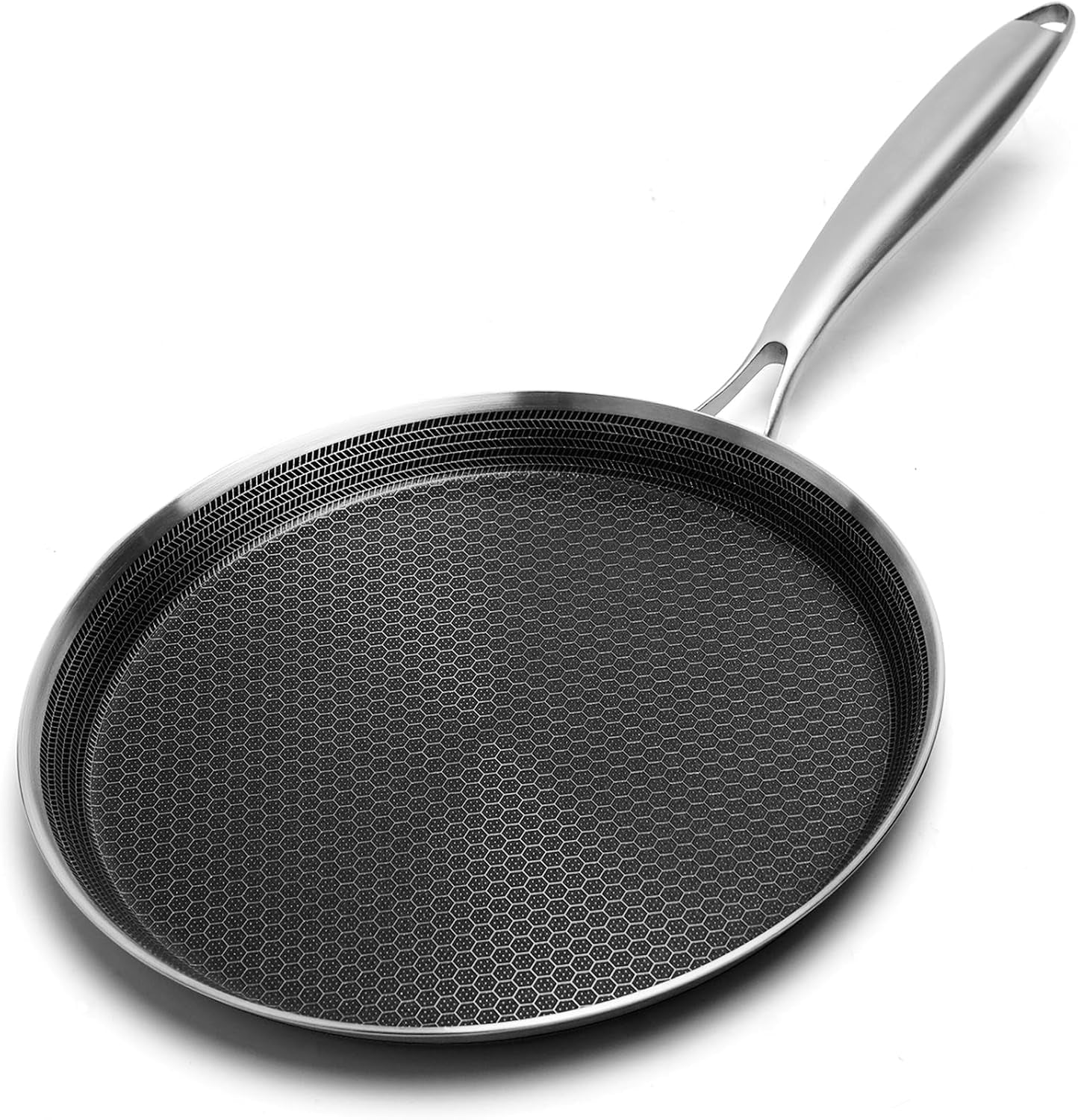 12-inch-stainless-steel-crepe-pan-nonstick-dosa-tawa-honeycomb-nonstick-coating-pfoa-free-compatible-with-all-stoves-easy-to-clean-oven-safe-dishwasher-safe