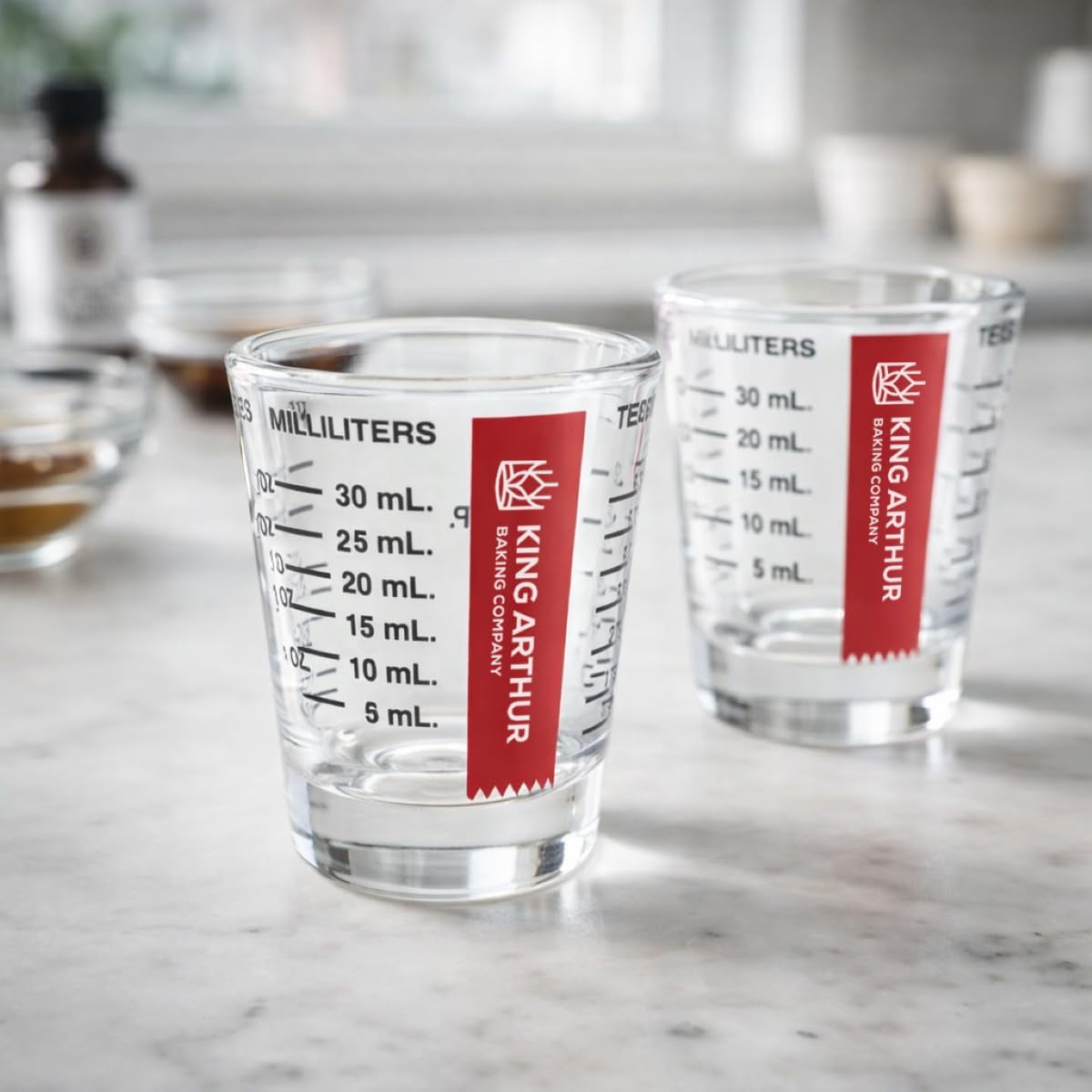 king-arthur-baking-company-mini-measure-multi-purpose-shot-glass-heavyweight-glass-black-set-of-2-for-liquid-and-dry-ingredients-and-precise-recipe-prep