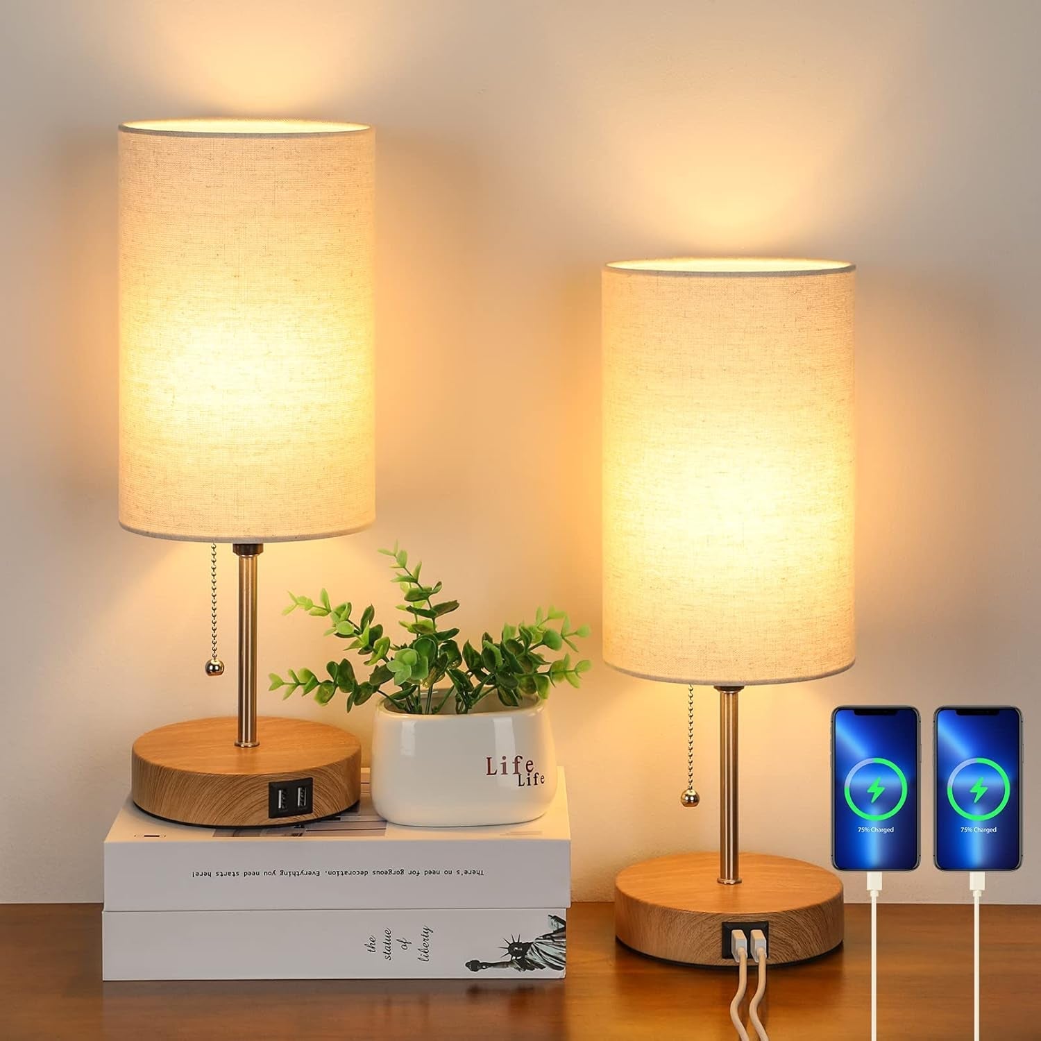 set-of-2-table-lamps-modern-bedside-desk-lamps-with-pull-chain