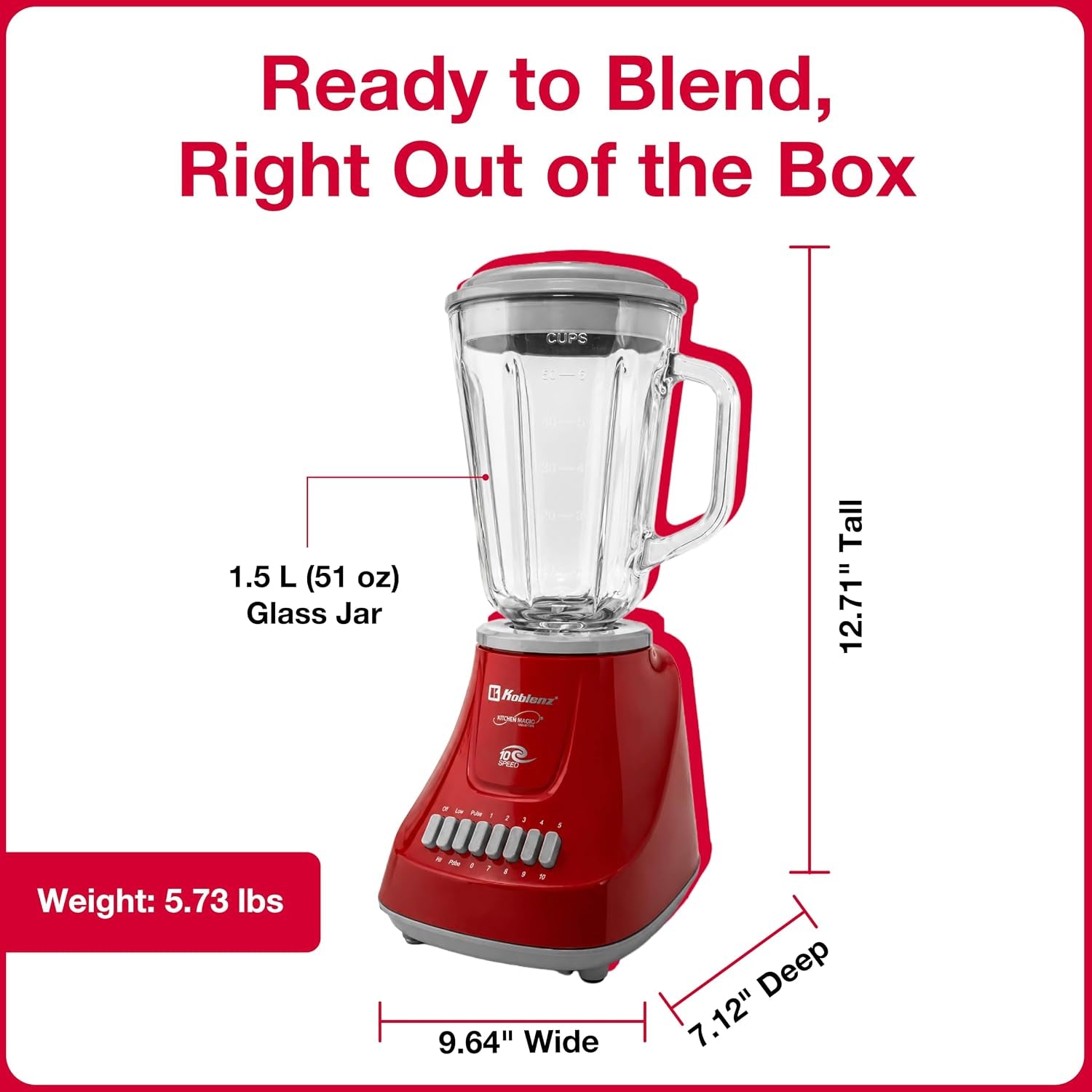 lkm-5970-vr-blender-home-and-kitchen-appliances-500w-motor-51-oz-glass-jar-10-speed-blender-for-smoothies-milkshakes-purees-4-stainless-steel-blades-metal-coupling-red-for-gifts