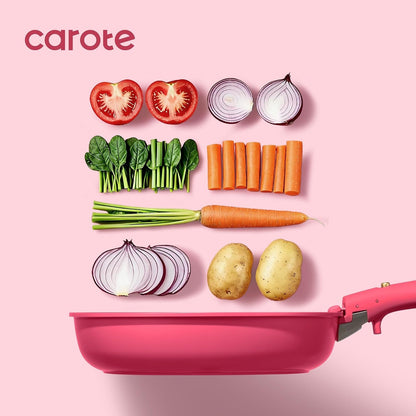 15Pcs Pots and Pans Set Non Stick, Cookware Set Detachable Handle | Induction Compatible, Dishwasher & Oven Safe, Space Saving, Camping Cooking Set, Kitchen Set, Pink8