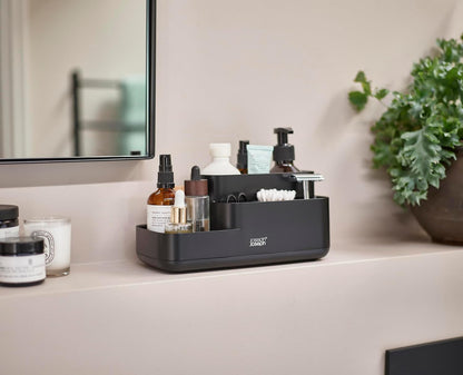 Joseph Joseph Easystore - Bathroom Storage Caddy Organizer for Bathroom Accessories, Matt Black6