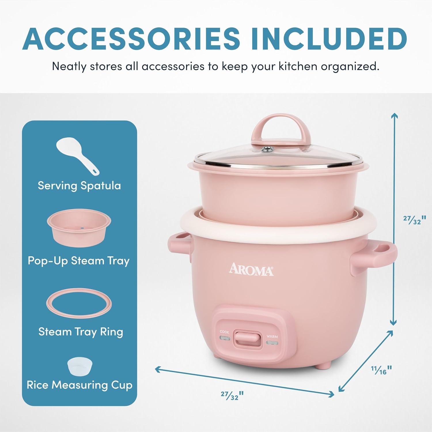 corecoat™-mini-rice-cooker-3-cups-cooked-with-nonstick-ceramic-pot-coating-glass-lid-and-pop-up-steamer-tray-0-8-quart