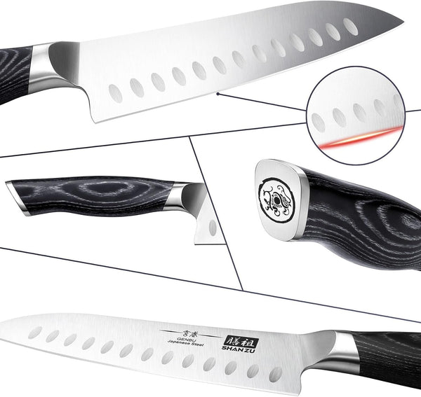 7 Inch Japanese Chef Knife, Professional Kitchen Knives2