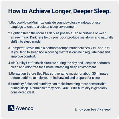 Syncdeep 12 Inch Queen Mattress for Deep Sleep, Memory Foam Mattress17