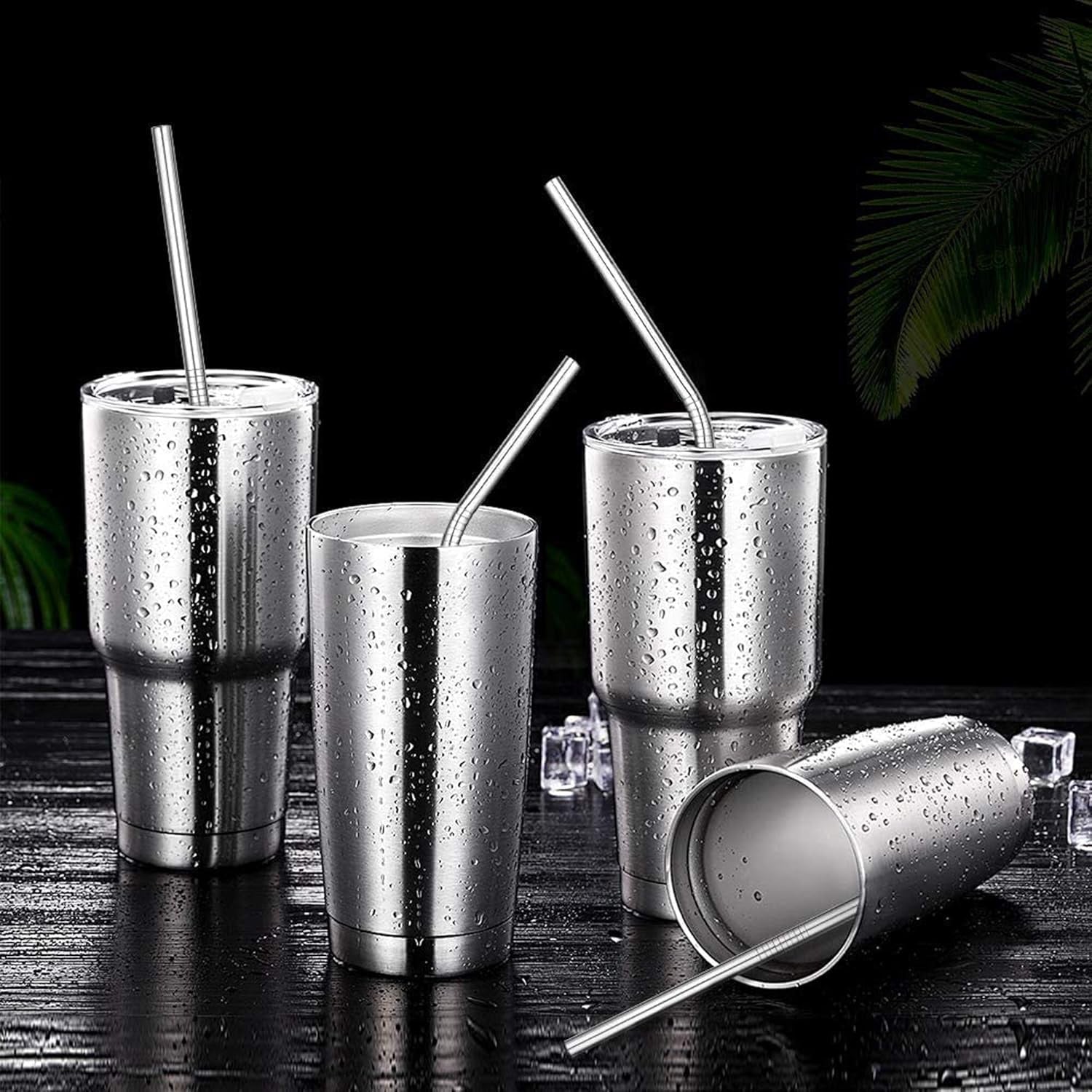 set-of-4-reusable-metal-straws-10-5-long-stainless-steel-straw-with-cleaning-brushes-and-case-drinking-for-30-oz-and-20-oz-tumblers