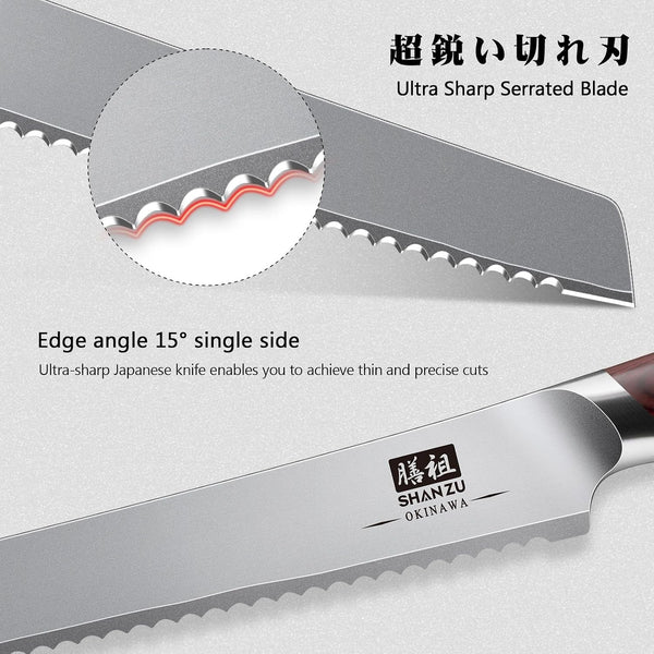 10 Inch Bread Knife, Razor Sharp Sourdough Slicing Knife4