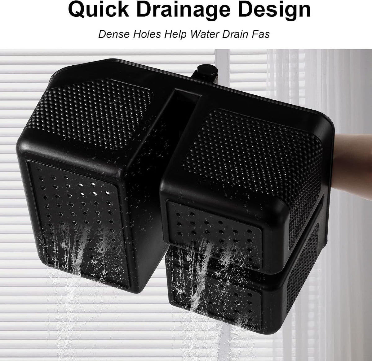 plastic-shower-caddy-portable-shower-basket-with-bamboo-handle-black