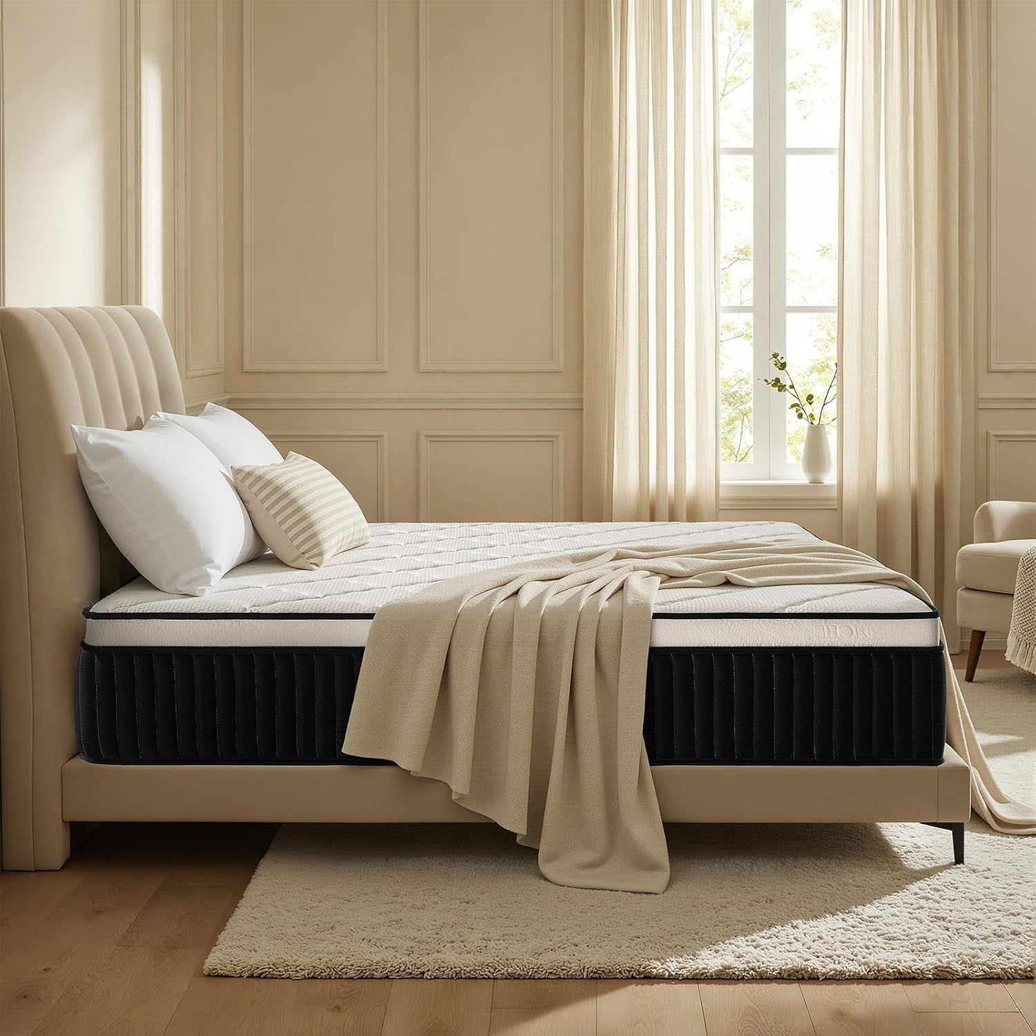 queen-mattress-12-inch-ultra-comfort-hybrid-foam-mattresses-queen-size-with-independent-pocket-springs-mattress-in-a-box-pressure-relief-supportive-medium-firm