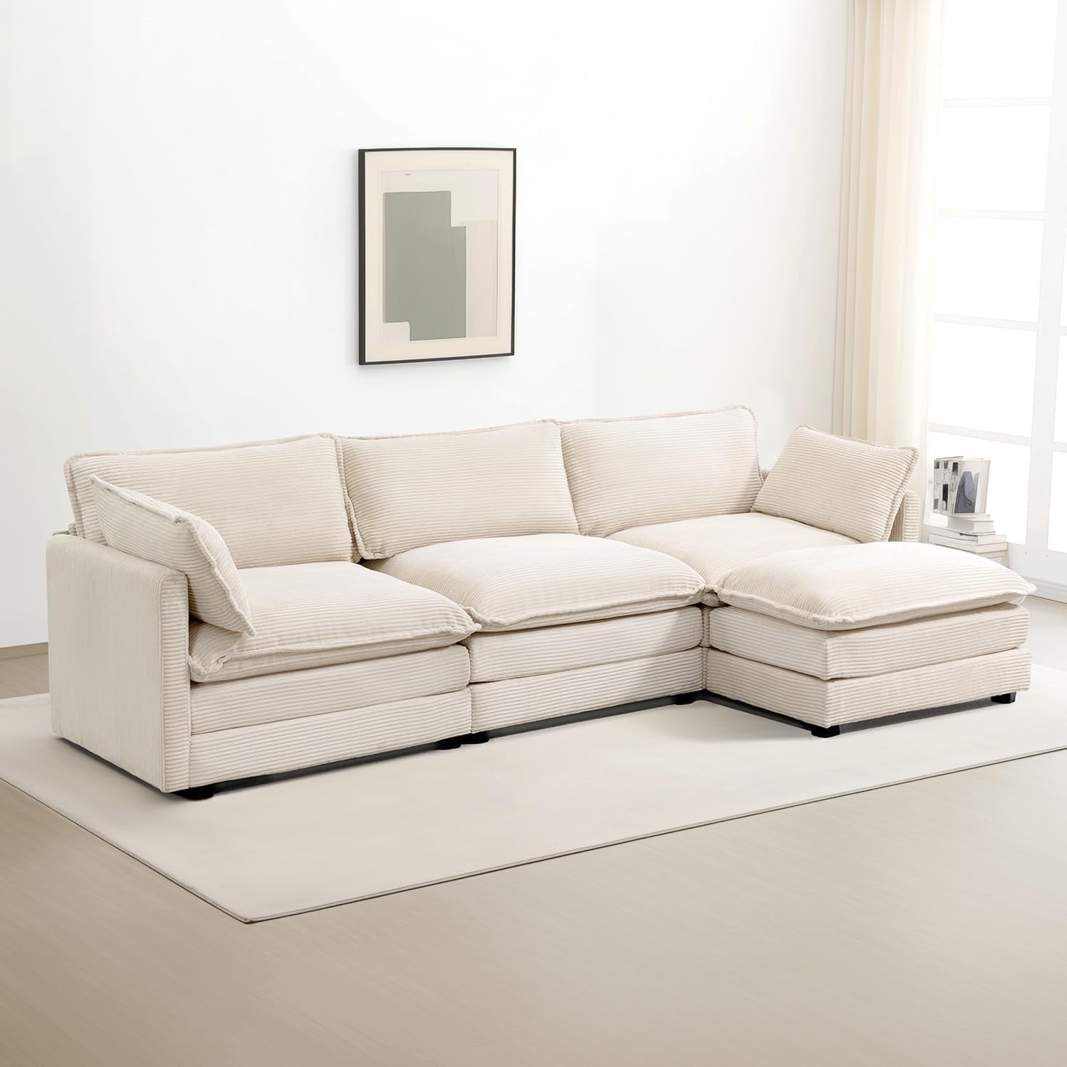 112-modular-sectional-cloud-couch-with-movable-ottoman-4-seat-modern-corduroy-sofa-deep-seat-l-shaped-couch-for-living-room-bedroom-apartment-beige