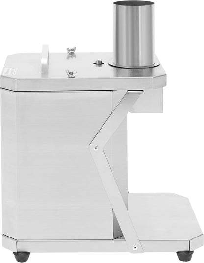 Automatic Dicing Machine, 100W Electric Vegetable Chopper Vegetable Slicer Food Processor with 3 Dicing Grid Knives for Onion Shredder Potato Slicer 165.35Lbs/H Inlet Diameter 2.76In1