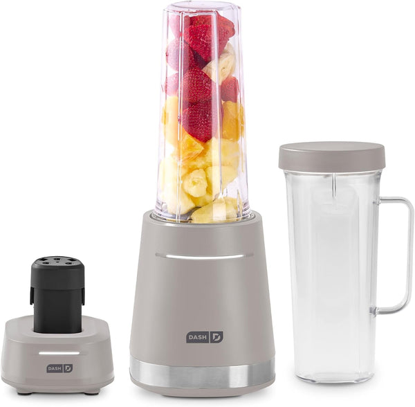 Cordless Personal Blender, 17-Oz, French Grey | Portable Smoothie Blender for Protein Shakes & Frozen Drinks, Single-Serve Travel Cup, Rechargeable1