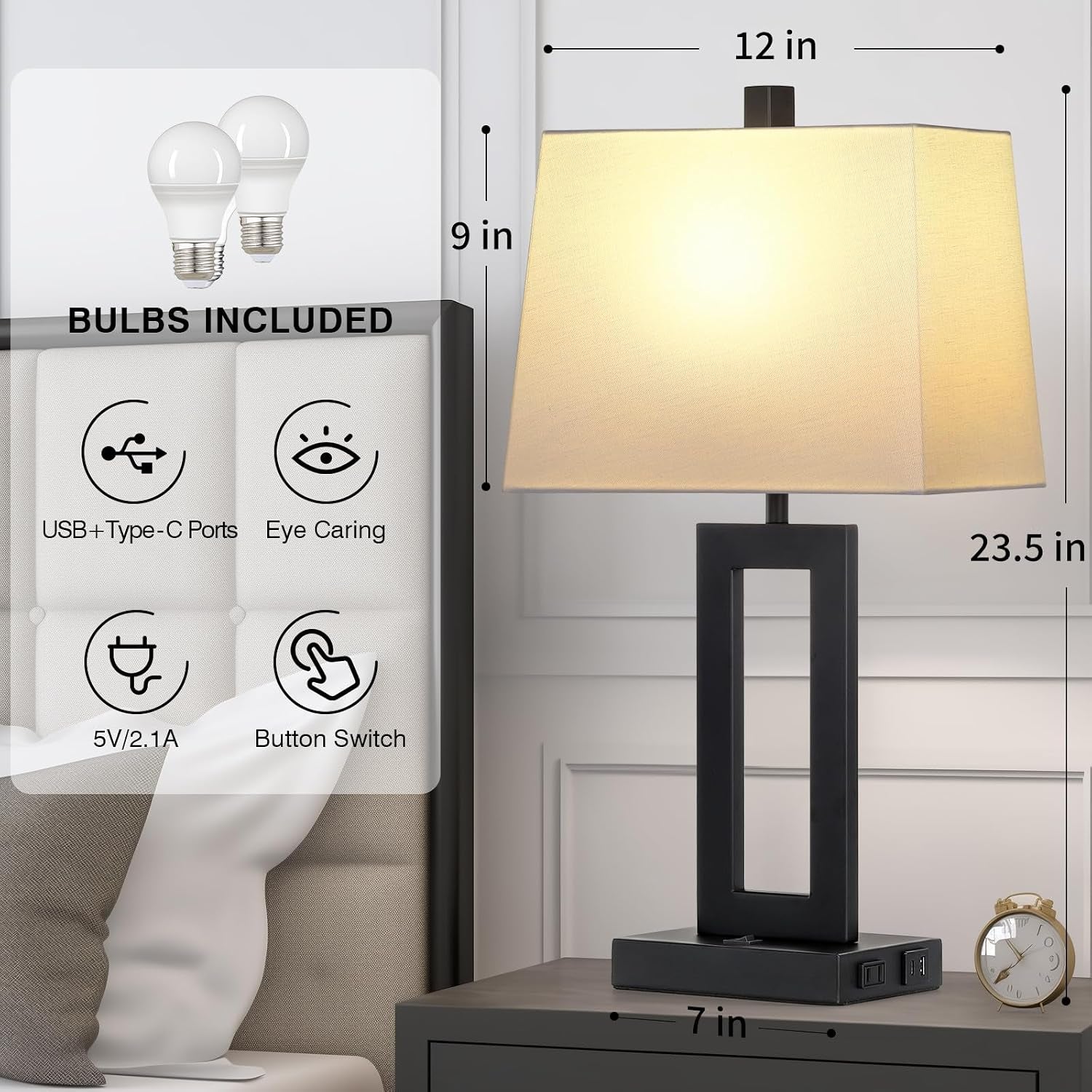 black-bedside-table-lamp-set-of-2-nightstand-lamps-with-usb-ports