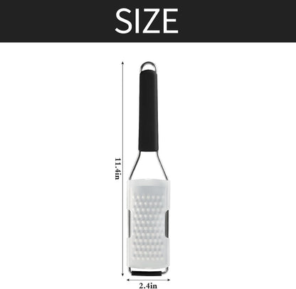 Cheese Grater Lemon Zester, Graters for Parmesan Cheese, Lemon, Citrus, Garlic, Nutmeg, Chocolate, Fruits, Vegetables, Ginger, Vegetable & Cheese Shredder with Stainless Steel Coarse Blade6