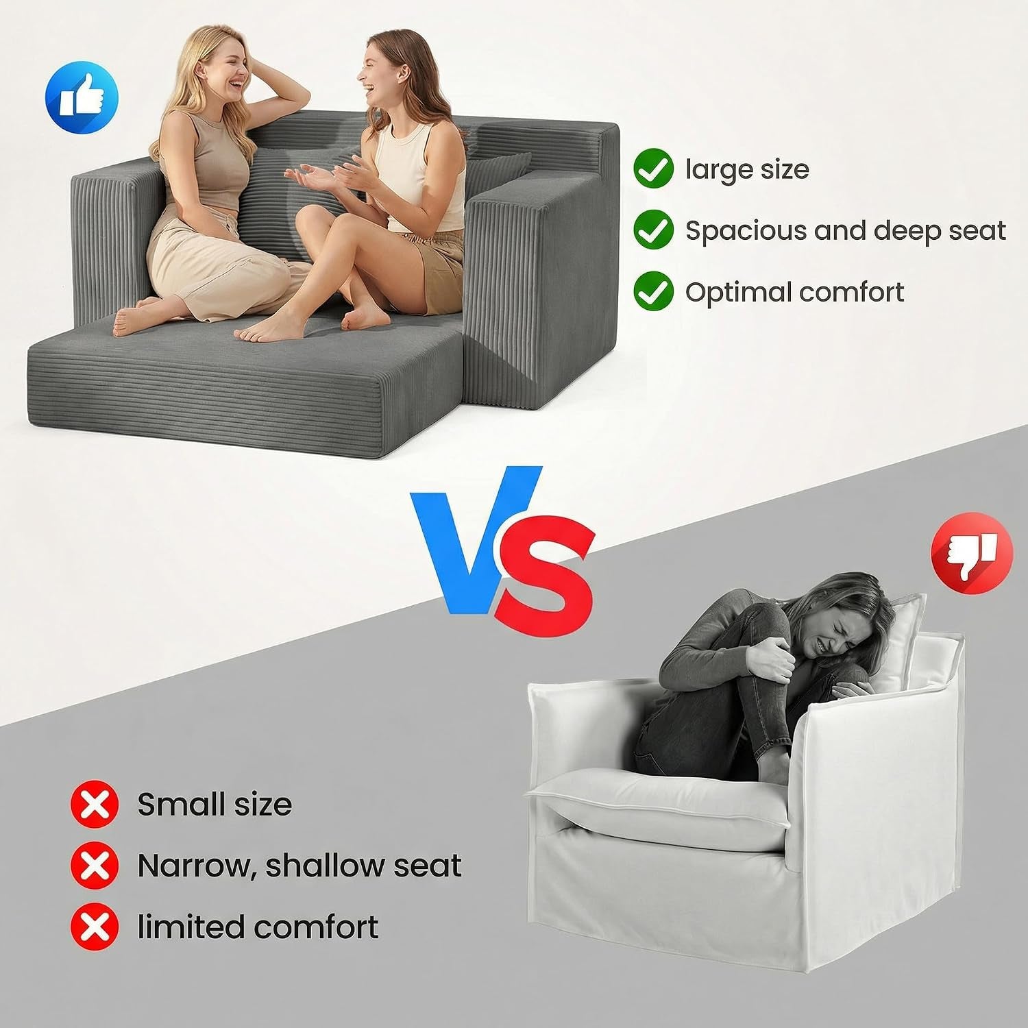 56-boneless-couch-5-in-1-boneless-loveseat-sleeper-sofa-bed-mini-convertible-pull-out-corduroy-futon-couch-with-side-pockets-handle-folding-floor-sofa-bed-with-4-pillows-for-small-space