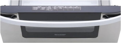 Sharp KB6524PSY 24 In. 1.2 Cu. Ft. Built-In Microwave Drawer Oven | 1.2 Cubic Feet, 950 Watt, Angled Touch Control Panel7
