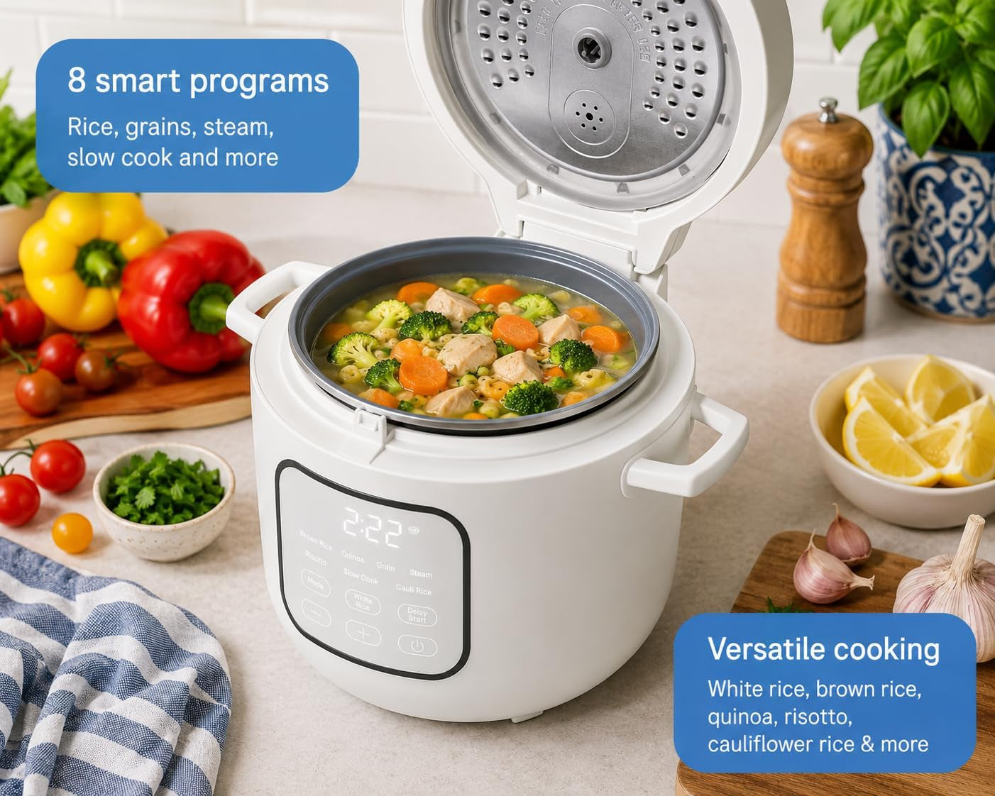 b-14-cup-cooked-electric-rice-grain-cooker-6-cup-uncooked-capacity-ceramic-nonstick-coating-multi-grain-cooking-automatic-keep-warm-white-icing
