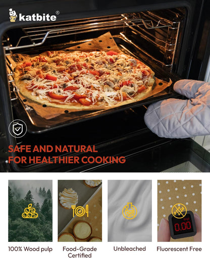 160Pcs Air Fryer Parchment Paper Liners, Perforated 9X11 Inch | Disposable Air Fryer Paper Liners, Nonstick Perforated for Airflow, Fit Air Fryer/Toaster Oven, Cuisinart & Ninja Foodi4