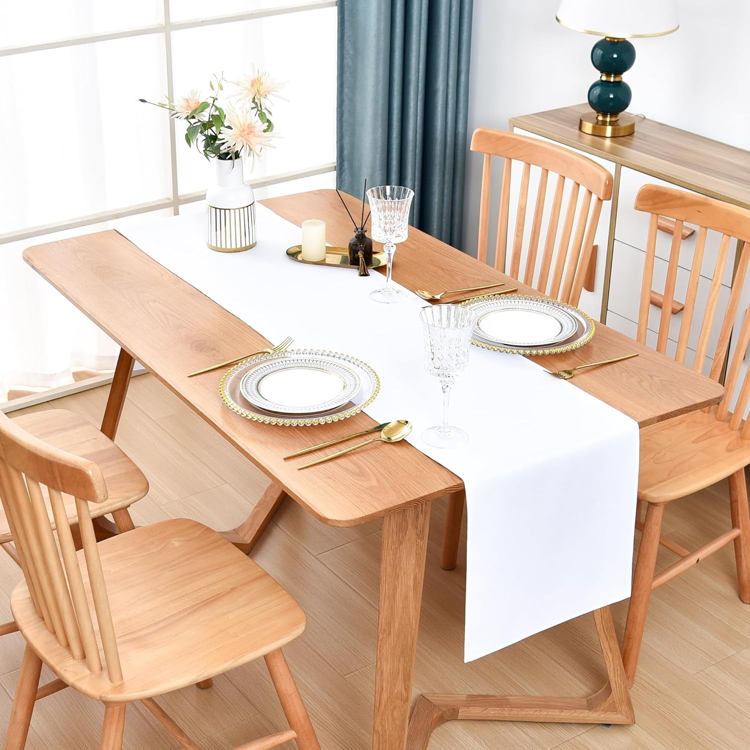 farmhouse-white-table-runner-dining-table-runners-90-inches-long-coffee-table-runner-for-dresser-living-room-bedroom-holiday-party-banquet-12x90-inch