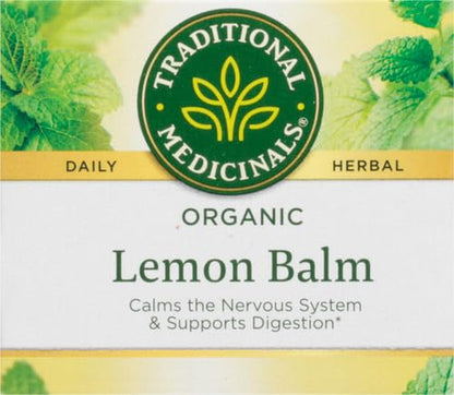 Organic, Lemon Balm - Supports Stress Relief & Digestive Health - Kosher, Non-Gmo, Caffeine-Free, Compostable - 16 Tea Bags | Soothes the Digestive Tract & Promotes Respiratory Health, Kosher, Non-Gmo, Caffeine-Free14